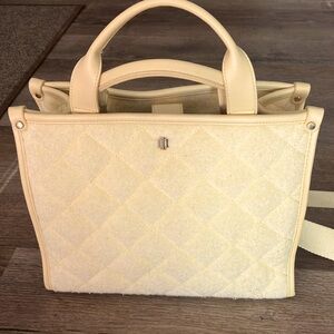 Yellow Quilted Bag